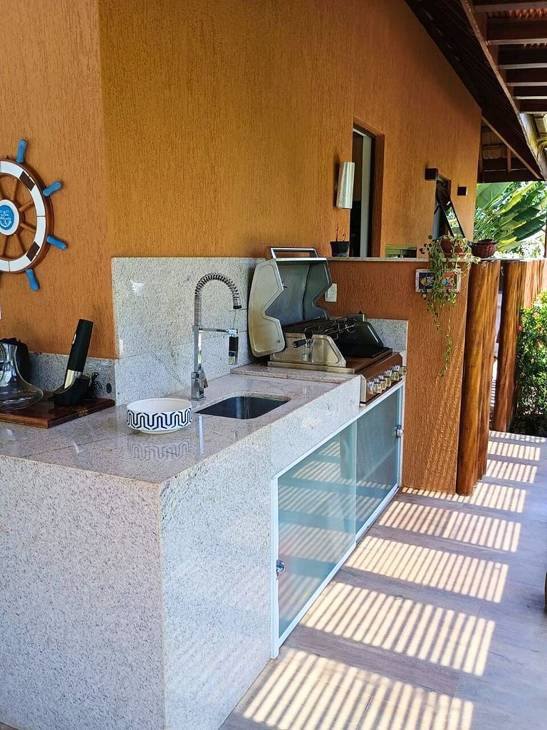 Bangalô 3 suite na Praia dos Carneiros - BG50