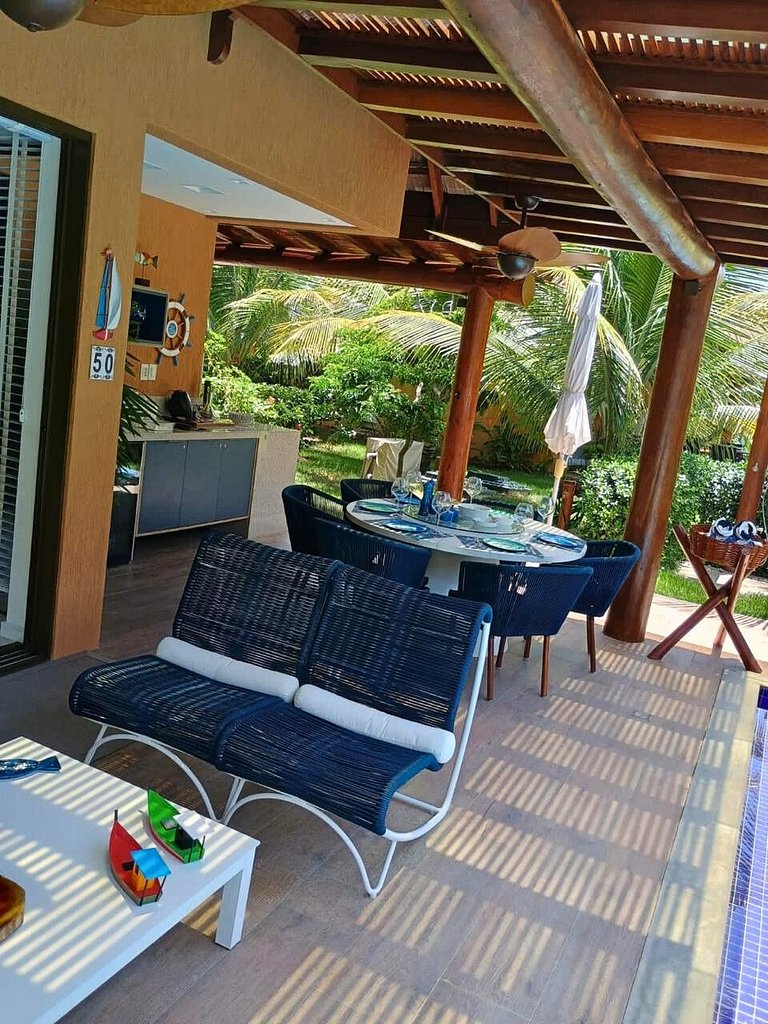 Bangalô 3 suite na Praia dos Carneiros - BG50