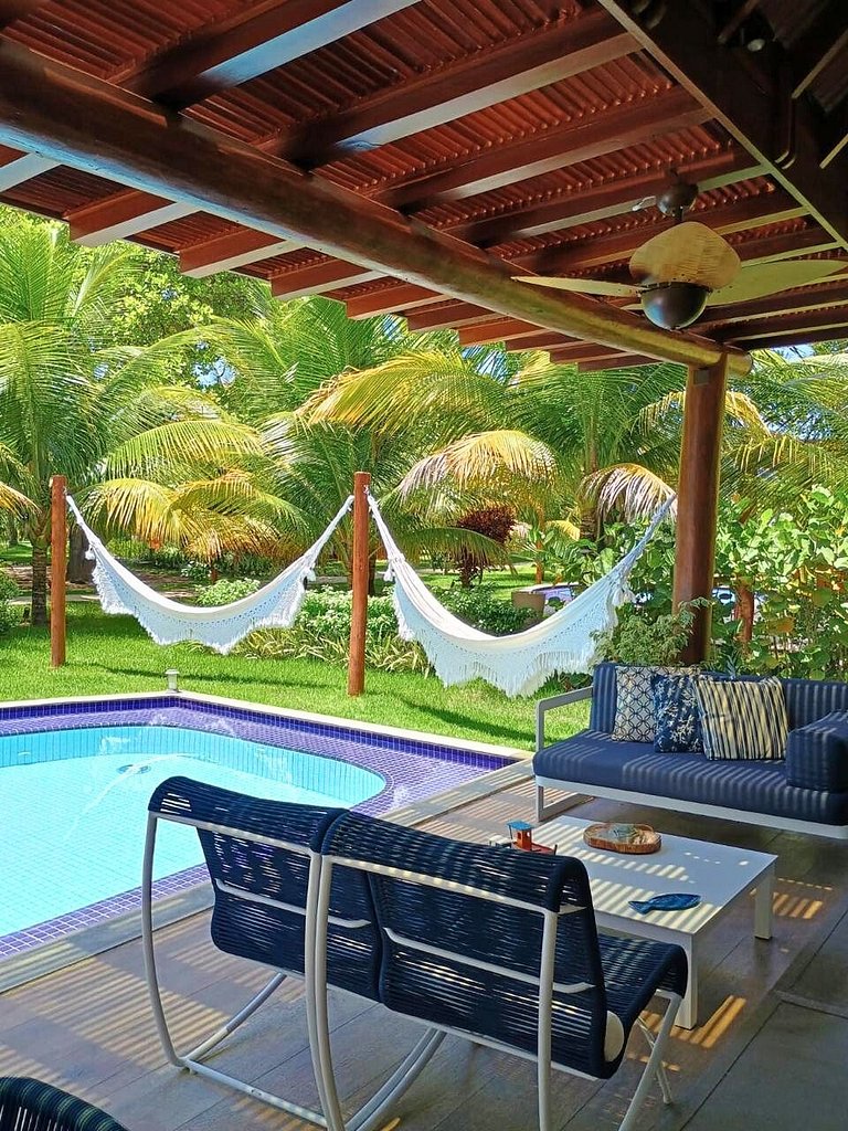 Bangalô 3 suite na Praia dos Carneiros - BG50