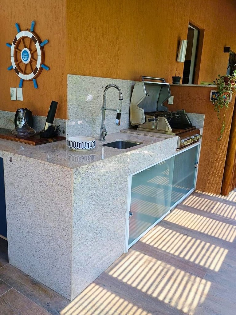 Bangalô 3 suite na Praia dos Carneiros - BG50