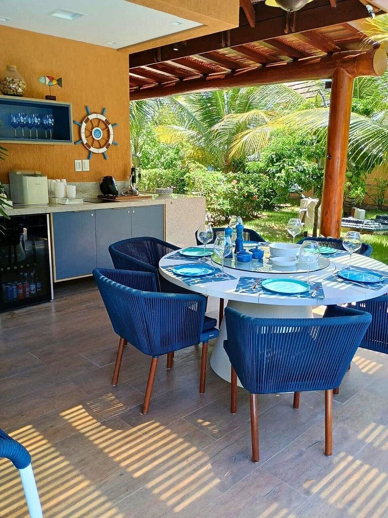 Bangalô 3 suite na Praia dos Carneiros - BG50