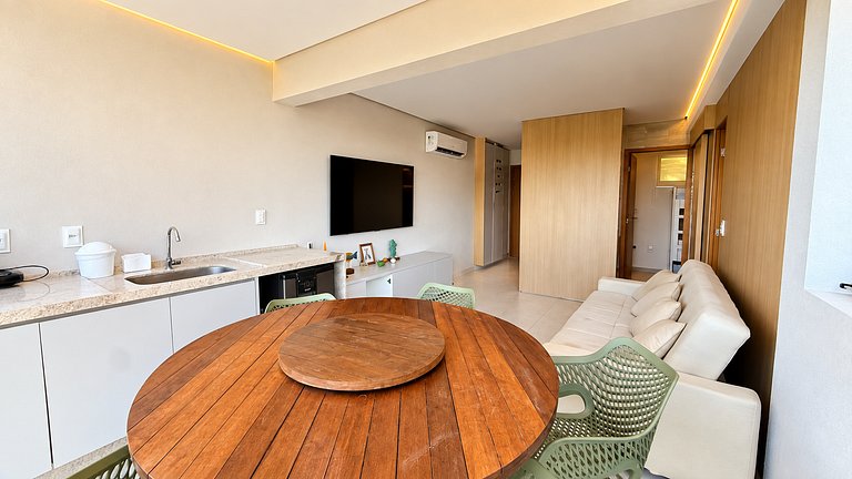 Flat 2 suite na Praia dos Carneiros - T09FL103